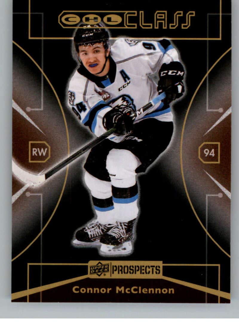 2019-20 UD CHL 1999-00 Class Retro Hockey #C-7 Connor McClennon Winnipeg Ice Official Upper Deck Canadian Hockey League Trading Card