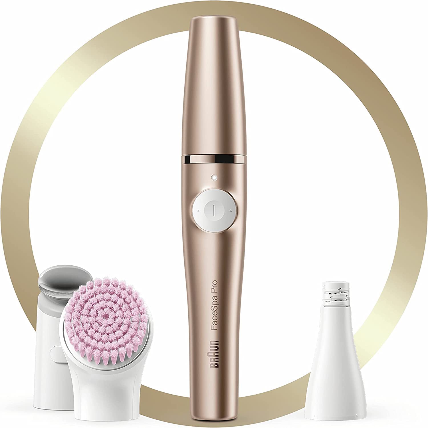Braun FaceSpaPro Zestaw Do Oczyszczania Twarzy, Złoto/Biały