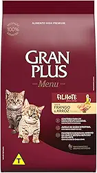 Granplus Ração Para Gatos Filhotes Gran Plus Frango E Arroz 1Kg