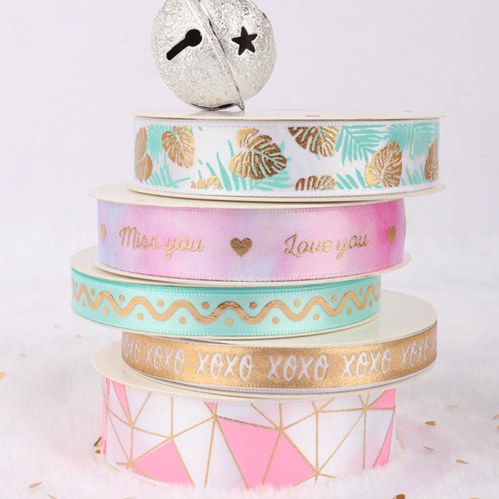 Ribbons For Gift Wrapping Ribbon For Fabric Satin Ribbons Wstążka Prezent Prezent Pakowanie Wstążka Łuk Akcesoria Do Włosów Handmade Diy Materiał Materialny Wstążka Nadgarstek Wakacyjny Wstążka-Brązow