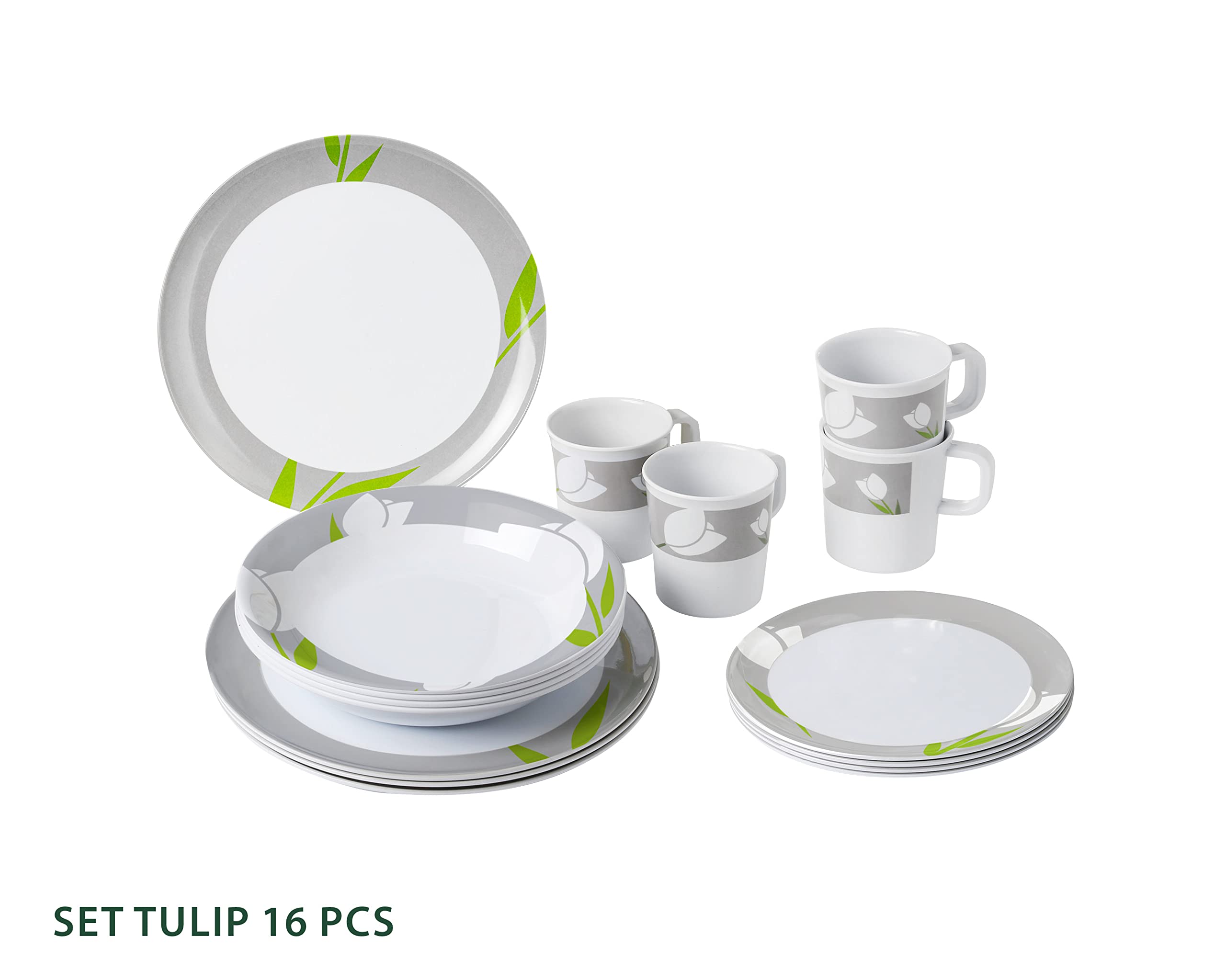 BRUNNER 0830160N.C4E Melamin Set - Tulip & Set Tahiti Color antislip