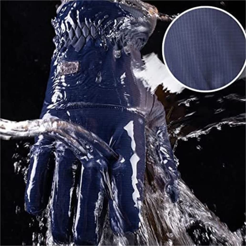Guantes Ciclismo Deporte Guantes De Esquí Cálidos Invierno Pantalla Táctil Más Equitación Antideslizantes Terciopelo para Exteriores Acolchados Exteriores