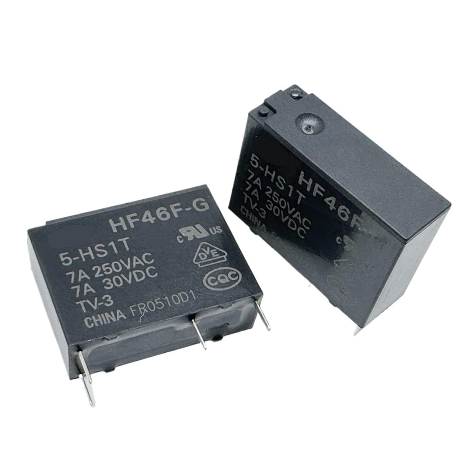 PKNVKZIDK 1pc HF46F-G 5-HS1T 5VDC Relay 4pins