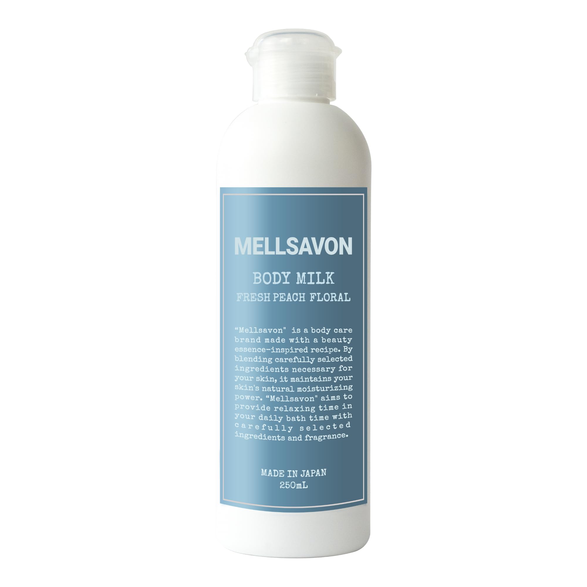 Amazon | Mellsavon メルサボン ボディミルク フレッシュピーチ