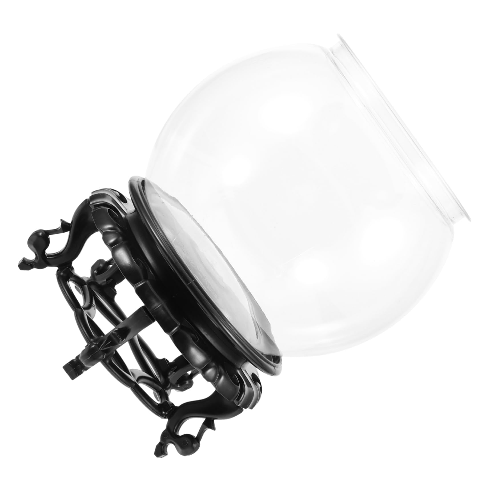 Toddmomy Pecera De Plástico para Peces Dorados Criadero Transparente Soporte Incluido Fácil De Limpiar