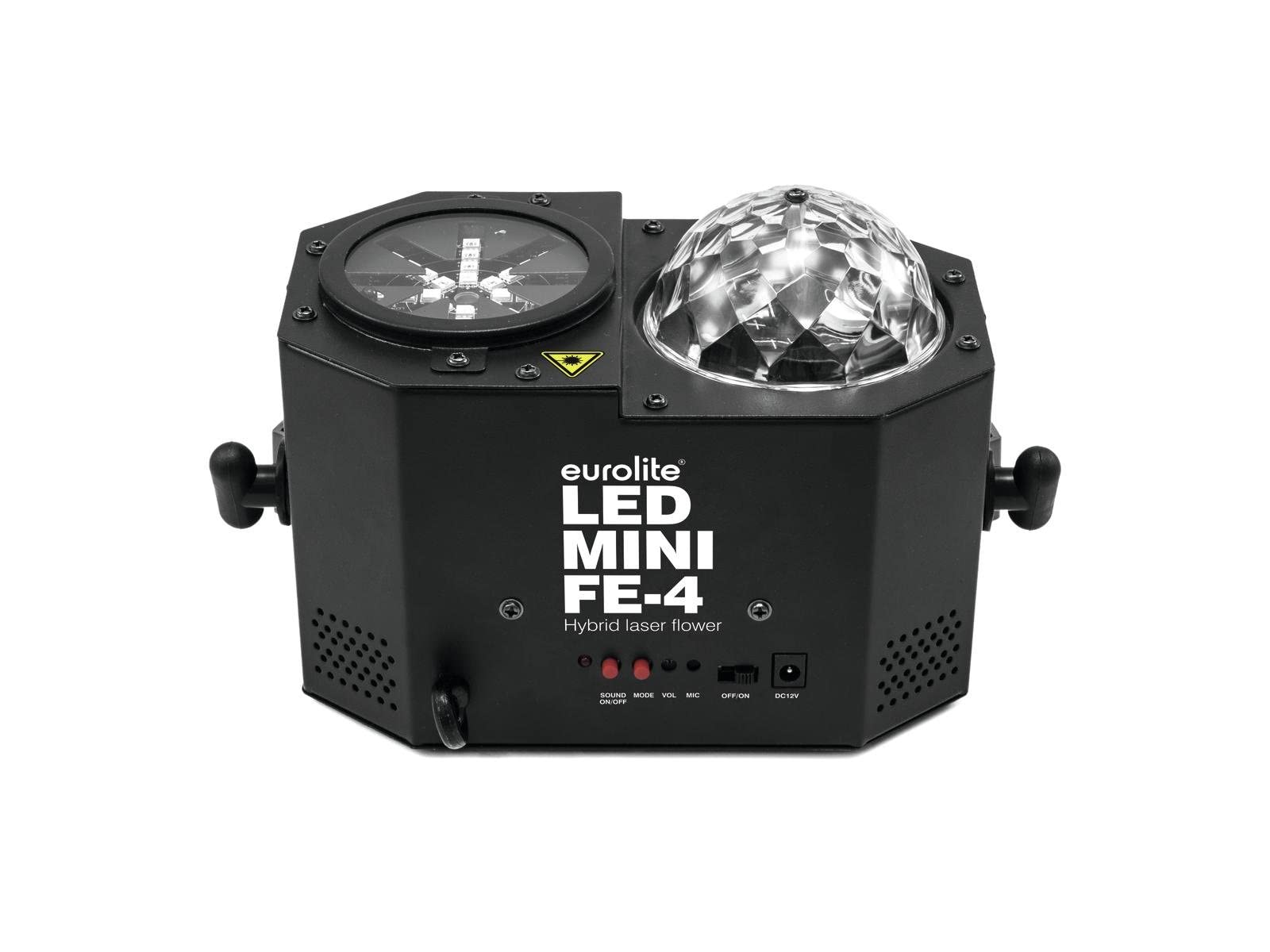 Eurolite Laser LED Effekt Mini Fe-4 Flower Mirror Ball Strobe