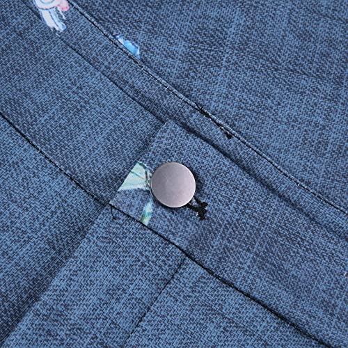 LULER Multi Print Casual losse broek comfortabele rechte broek kostuum dames business met broek - Afbeelding 6