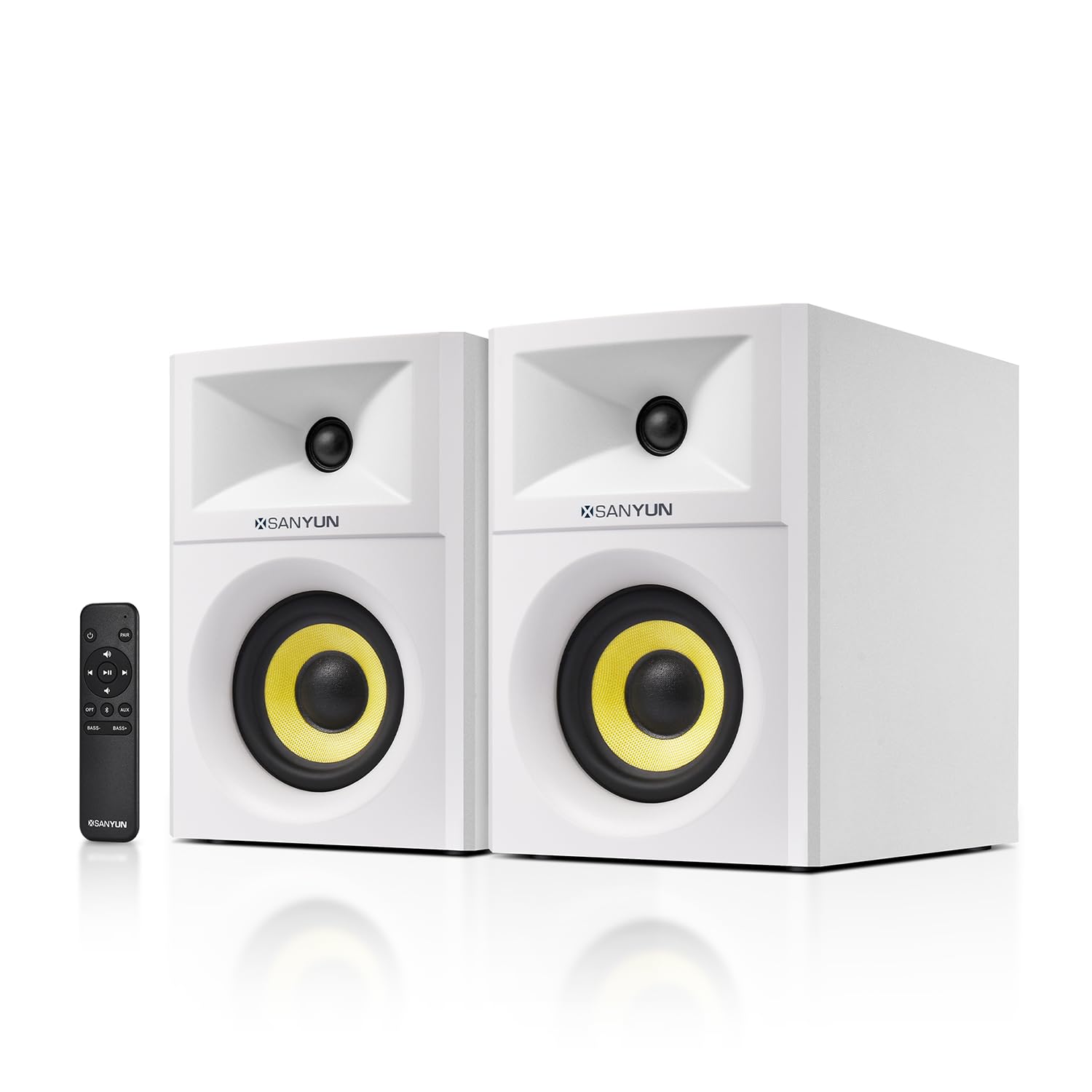 Sanyun SW205 SW203 Aktive Bücherregal-Lautsprecher