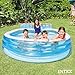 INTEX Swim Center Inflatable Family Lounge Pool: Built-In Bench – Cup Holder – 156 Gallon Capacity – 90