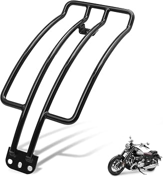 Motorcycle Rear Luggage Rack Plate Compatible with BMW R18 Metal Cargo Carrier Rear Tail Storage Rack Shelf Holder, Increase Storage Space & Improve Driving Experience