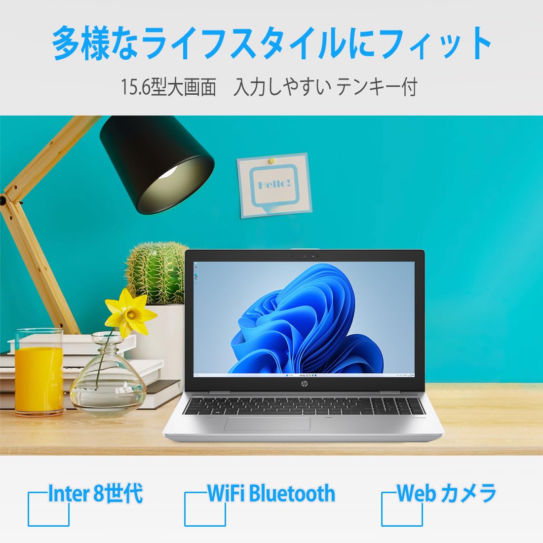 Amazon.co.jp: ノートパソコン Windows11 HP ProBook 450 G6 整備済