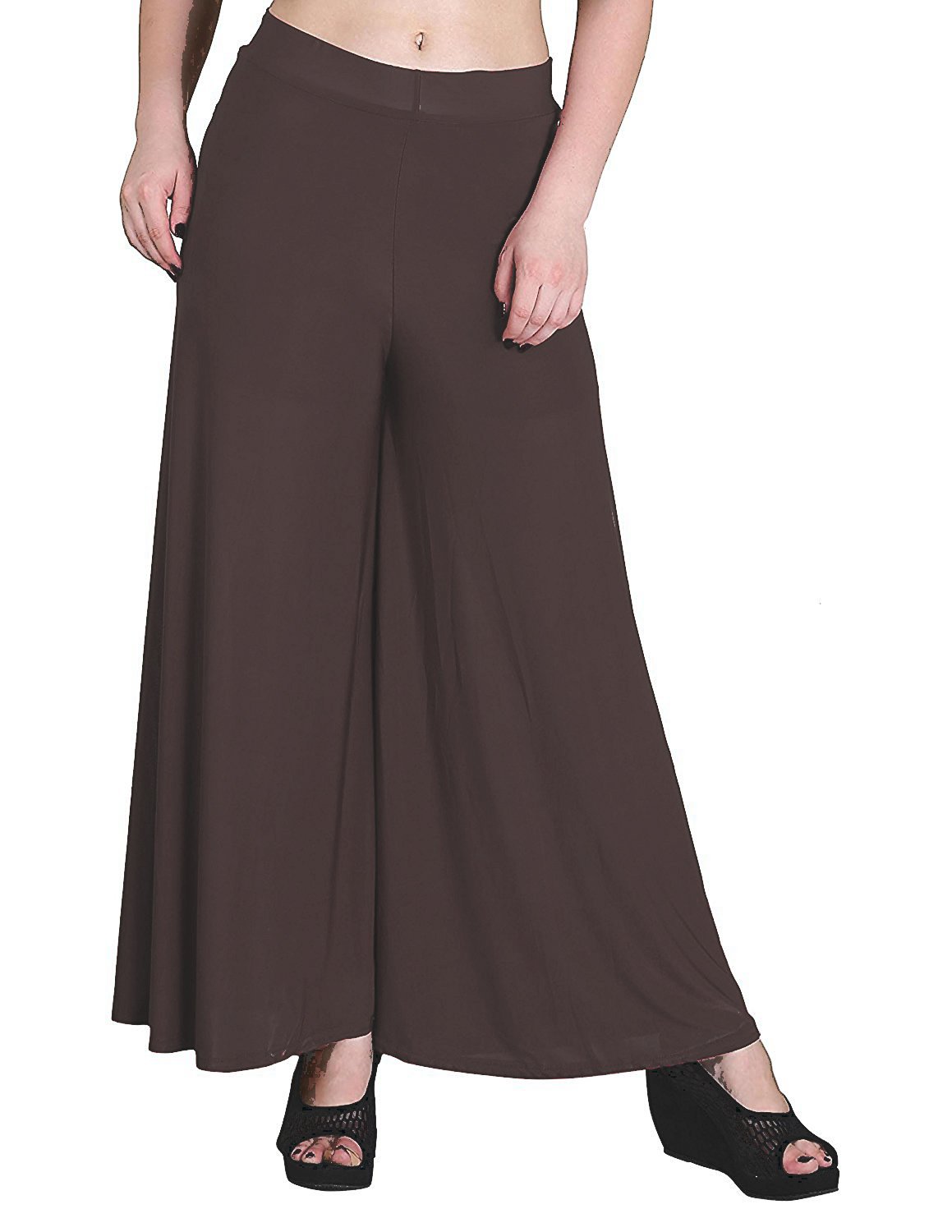 tara lifestyle stretchable Plain Palazzo Pant For Women's - Free Size-picture-26