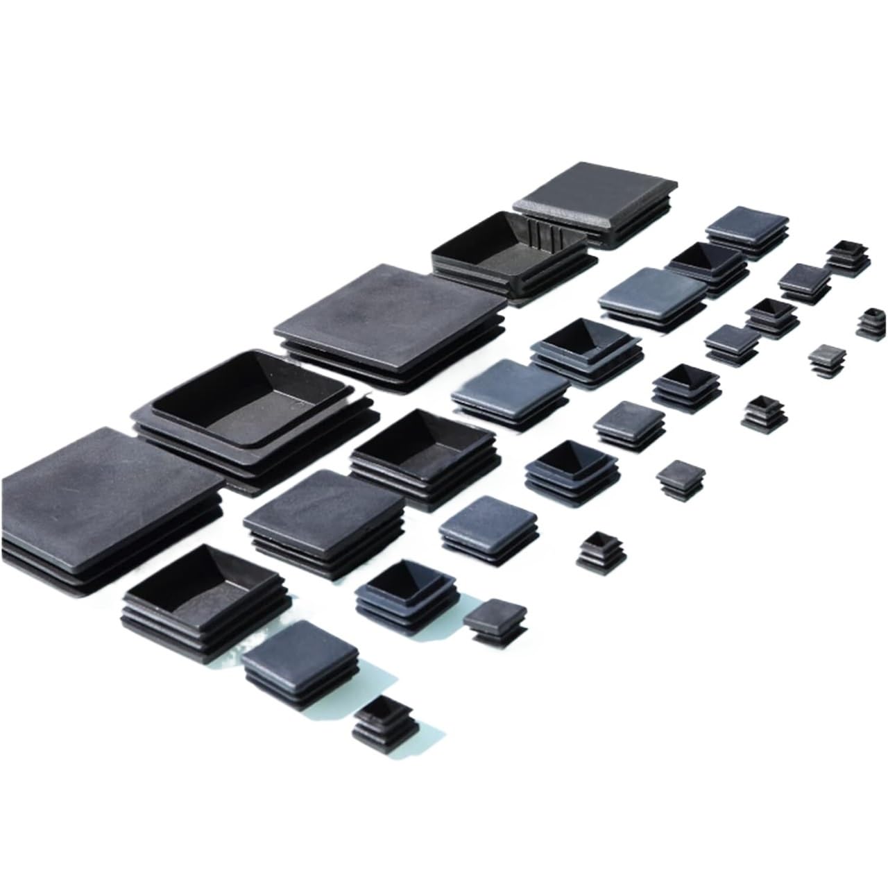 Tappo Puntale Calzante Morbido Di Gomma Termoplastica NERO Per Tubolari Di 14 Mm Di Diametro - Coprivite - Foto 3