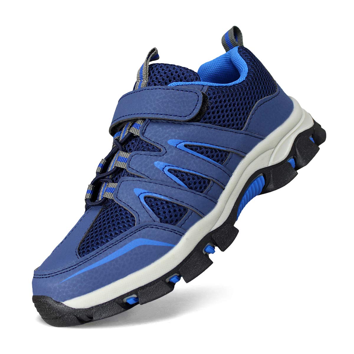 Hawkwell Kids Outdoor Hiking Shoe,Navy Mesh,5 M US Big Kid