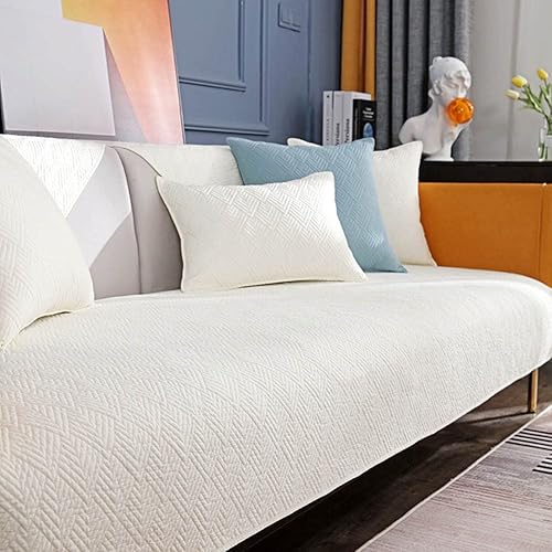 vctops Funda para sofá, diseño geométrico bohemio, acolchada, para sofá modular, funda antideslizante para sofá, para perros, gatos y mascotas,