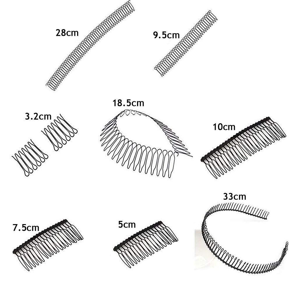 U Shape Hair Finishing Fixer Comb, Invisible Fringe Comb Clip, Bobby Pins Mini Bangs Holder Styling Tool (1pc (M)) - Image 4