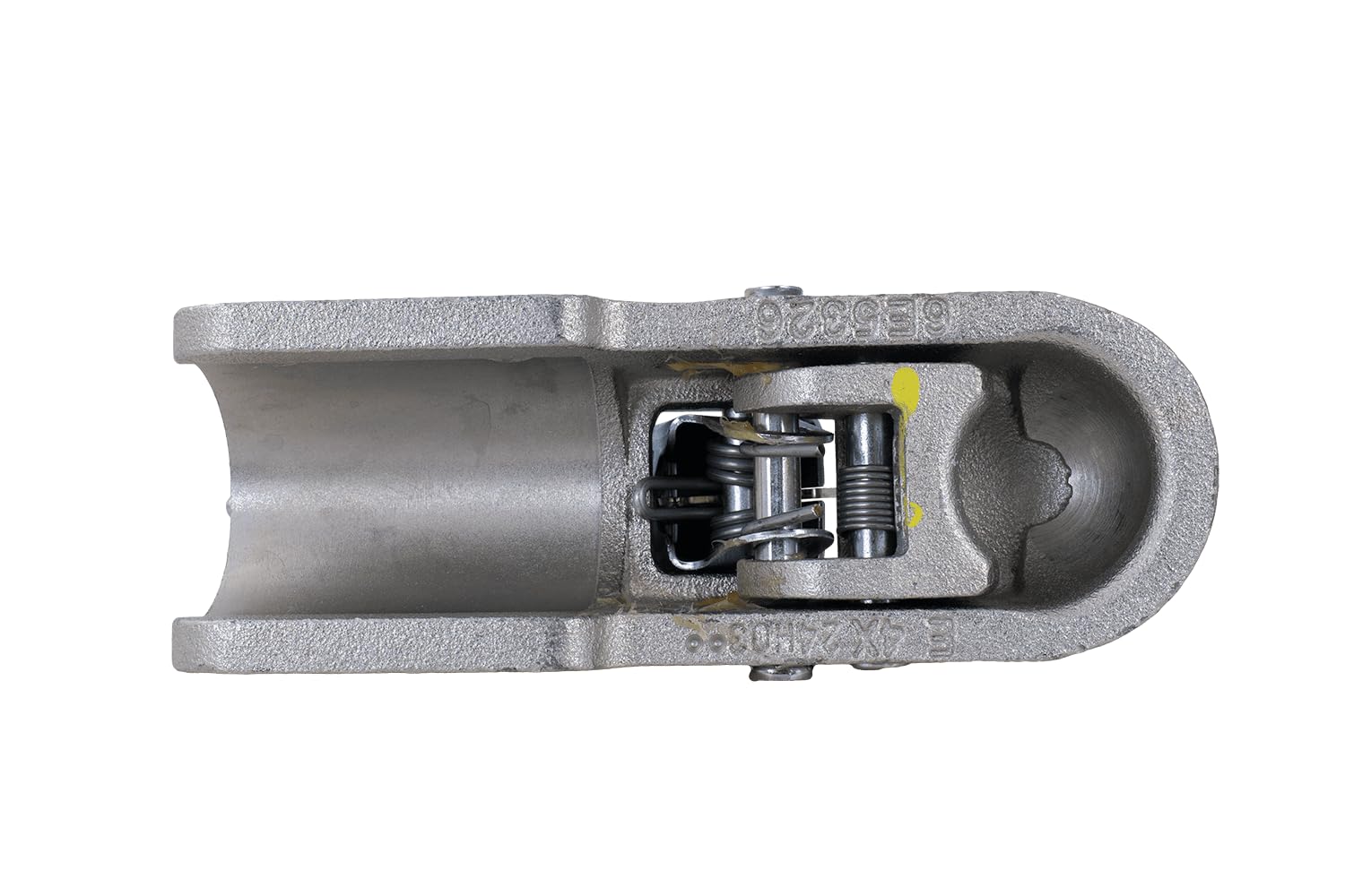 Attelage à boule KNOTT K35-C pour remorque de 3 500 kg avec timon tubulaire de 60 mm, en fonte