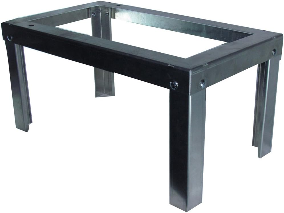 Mini Split Aluminum Table - Ductless Heat Pump Support - Condenser Mounting Table for Air Conditioner. Patent Pending Design – Made From Rust Free Commercial Aluminum – Supports 9000 Btu to 36000 Btu Mini Split Systems & Made to Last!