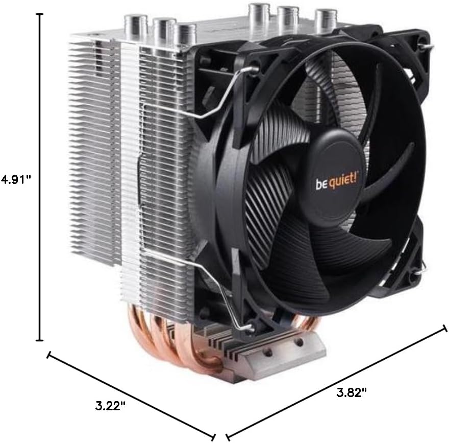 be Quiet! BK008 Pure Rock Slim - CPU Cooler - 120W thumbnail 2