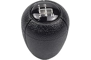 4 Speed Car Gear Shift Knob & Gaiter (Black Shift Knob) for...