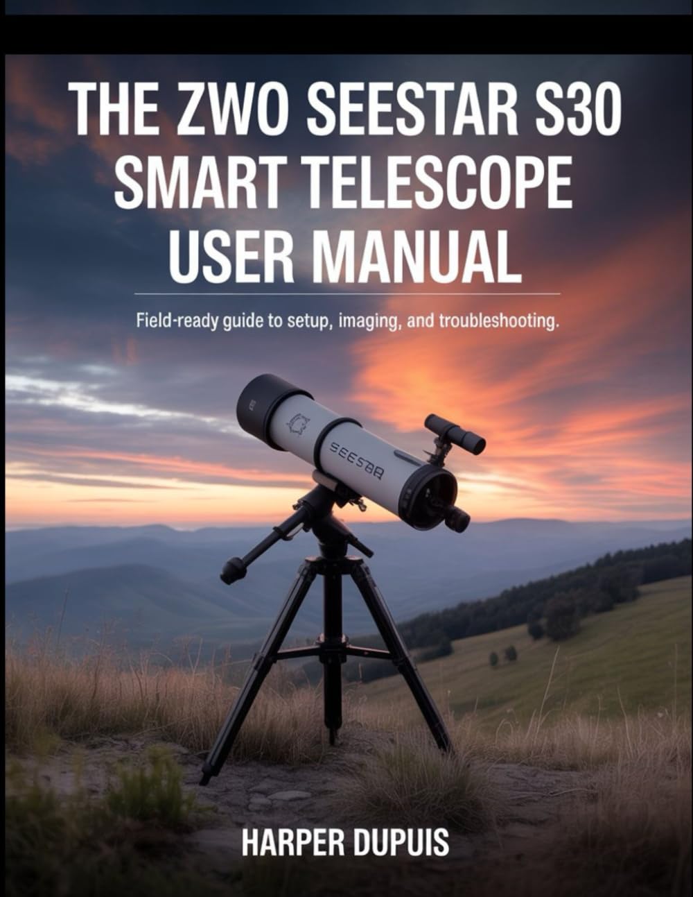 The ZWO Seestar S30 Smart Telescope User Manual: Field-Ready Guide to Setup, Imaging, and Troubleshooting.