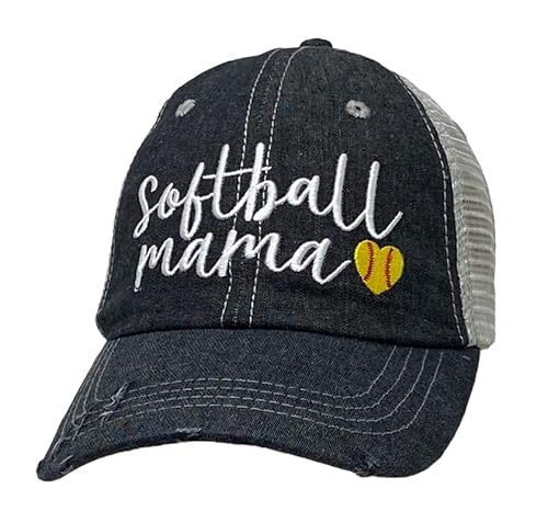 Womens Softball Mama Hat | Softball Mom Hat | Softball Mama Cap | Softball Mama | Cocomo Soul -328 #TOP23