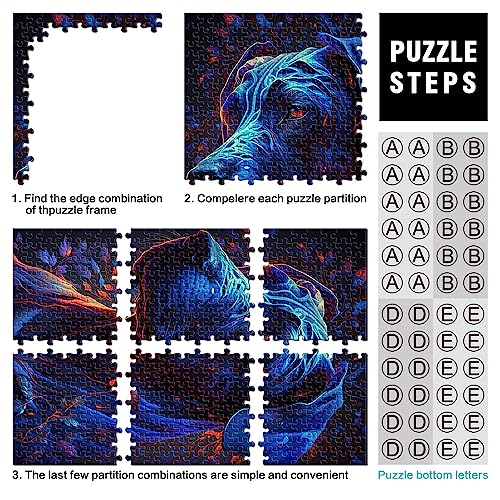 Puzzle Alano tedesco per adulti, 1000 pezzi