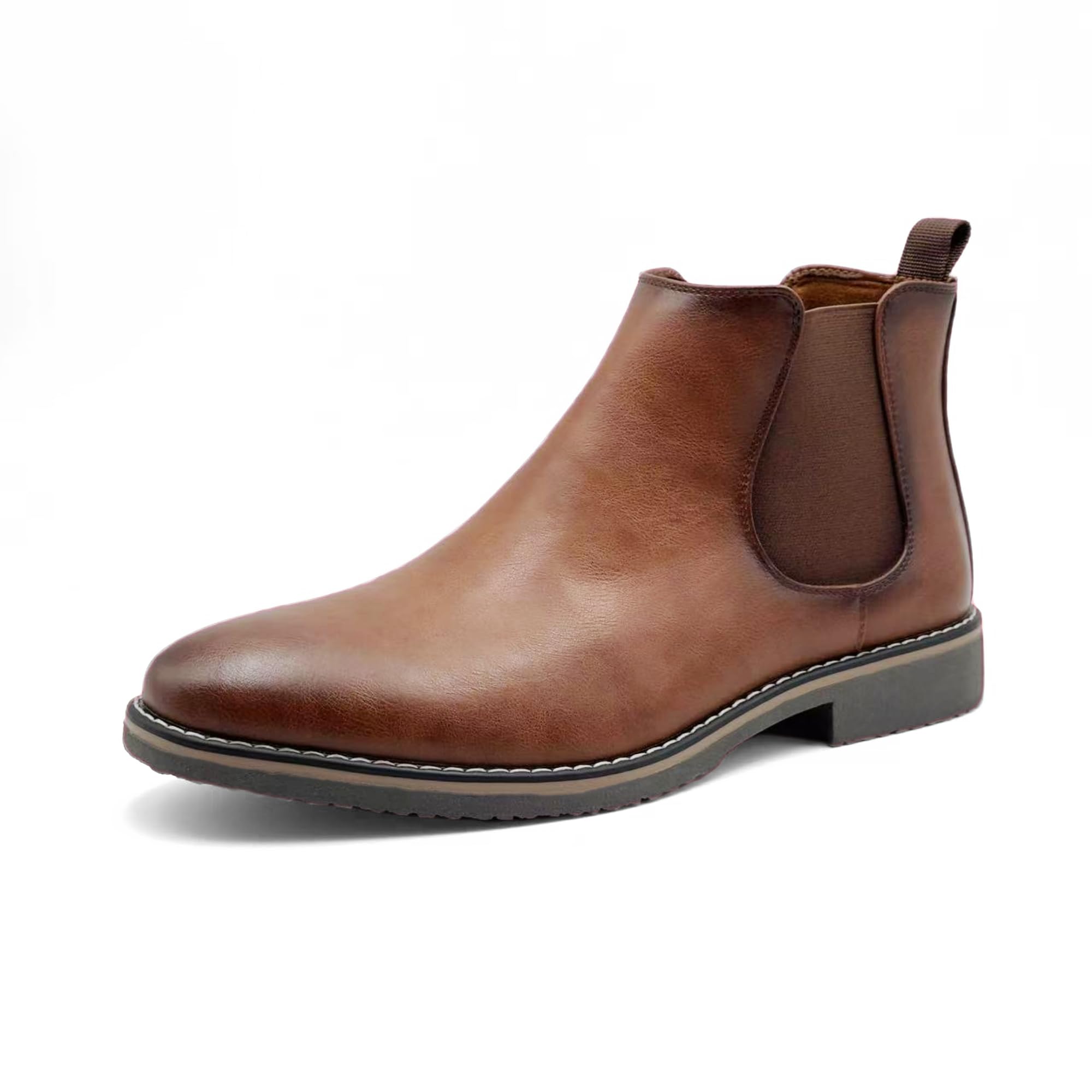 Finishing & Sewing Bottines Chelsea pour homme, Smart Casual à enfiler