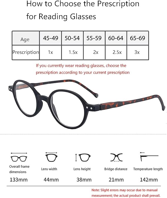 Progressive Multifocal Tortoiseshell Reading Glasses, Comfortable, Clear For Reading And Using Mobile Phones. Reading Glasses.