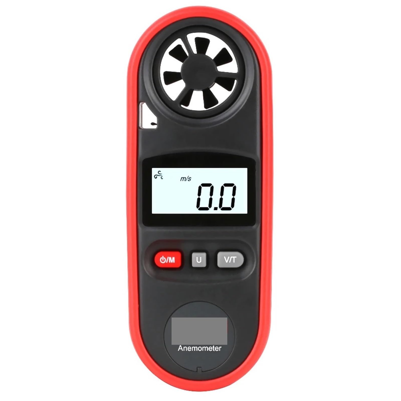Anemómetro, Anemómetro, anemómetro portátil, termómetro, medidor de velocidad del viento, anemómetro de mano