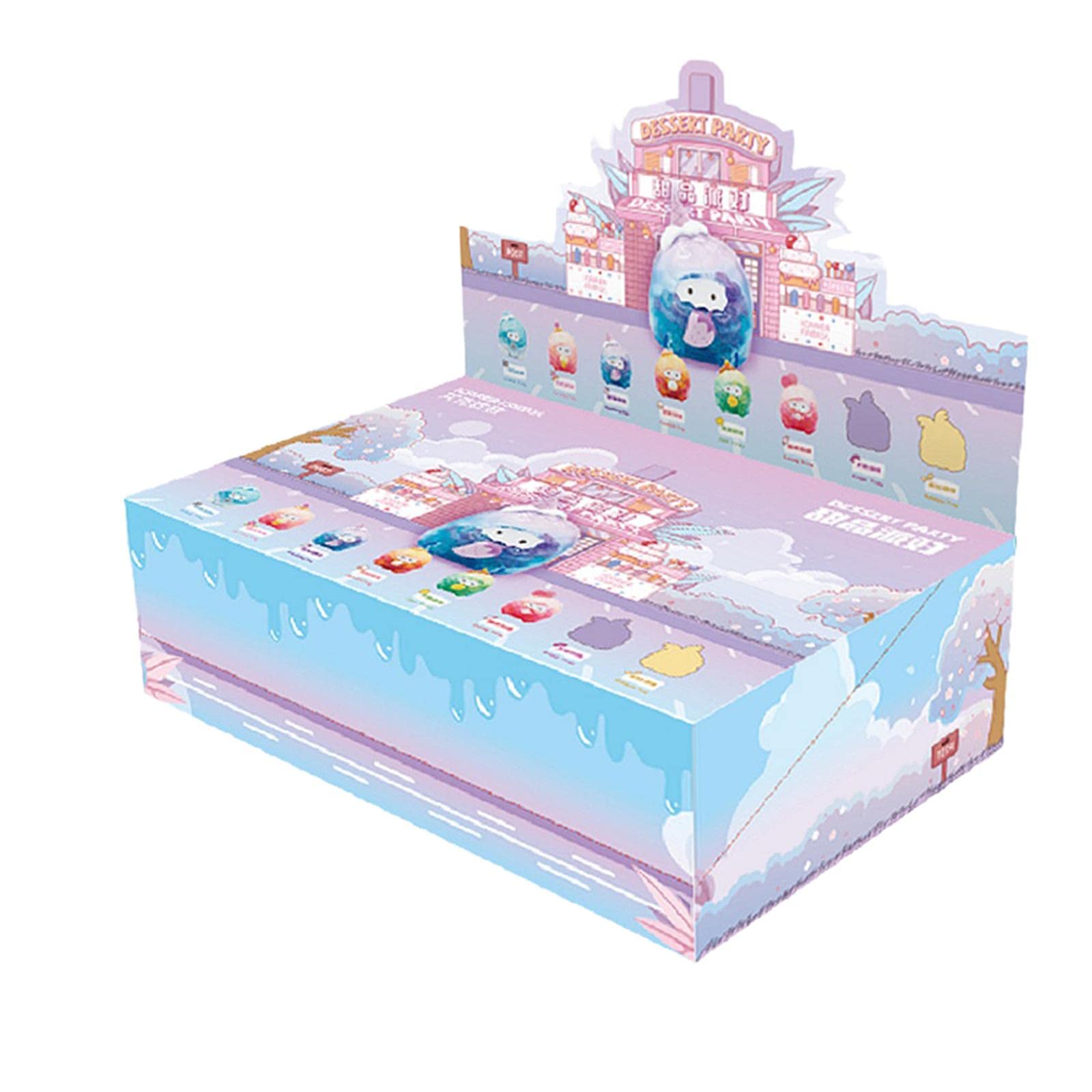 IKE Family Blind Box Dessert Party Cartoon Surprised Dolls Figure Model| Designer & Urban Vinyl|Toys & Hobbies-image-34