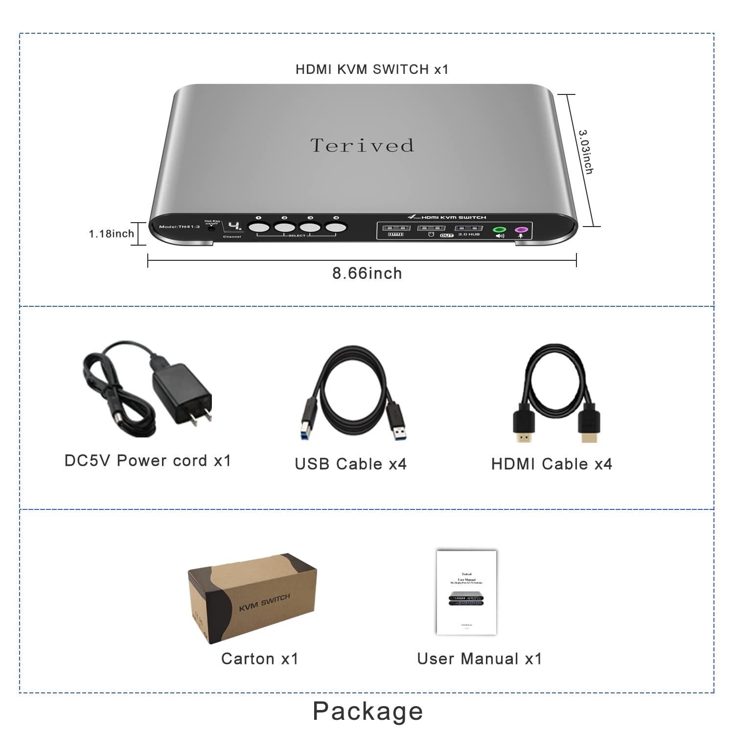 Kit transmission HDMI sans fil EZview (cam back) • AVeco Technologies