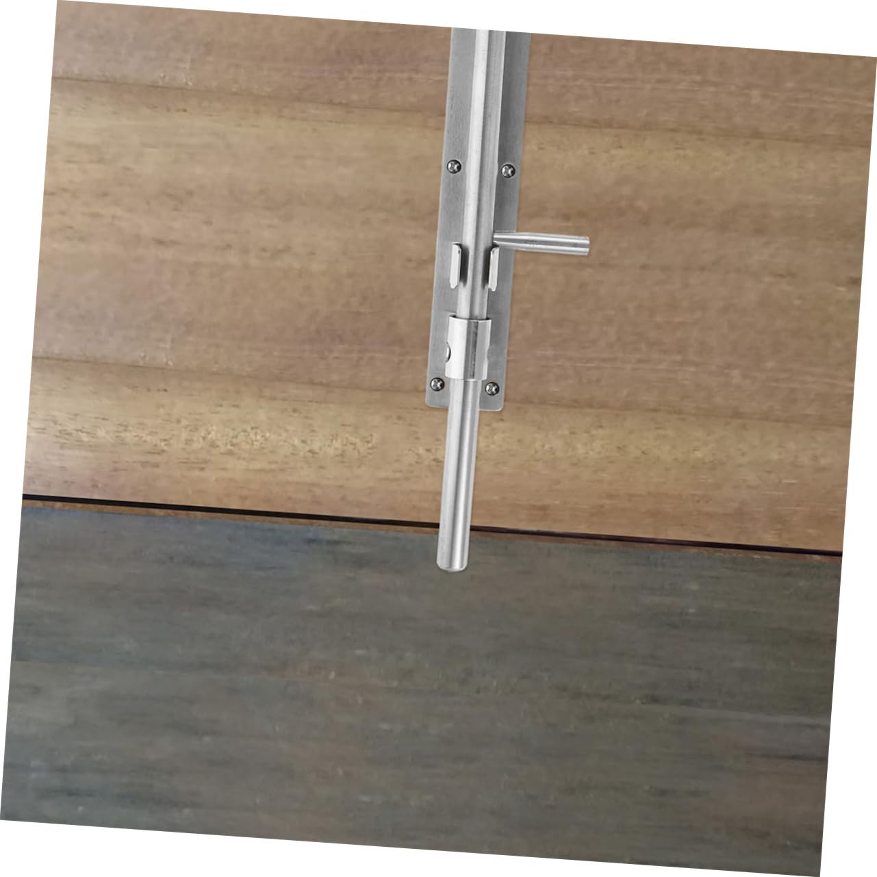 Toddmomy 2pièces Verrou à Barillet Coulissant Loquet De Porte Pour Portes Intérieures Salles De Bain Chambres Acier Inoxydable
