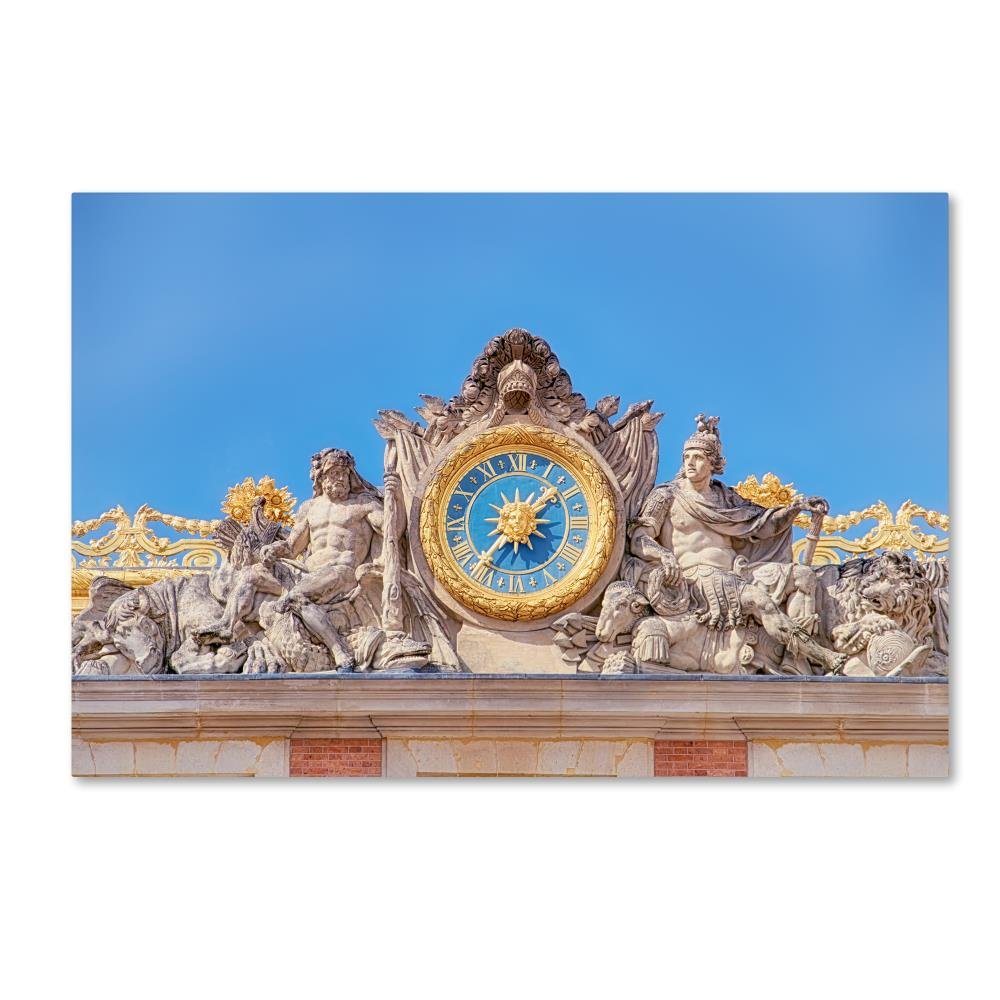 Palace Of Versailles III by Cora Niele, 12x19-Inch Canvas Wall Art