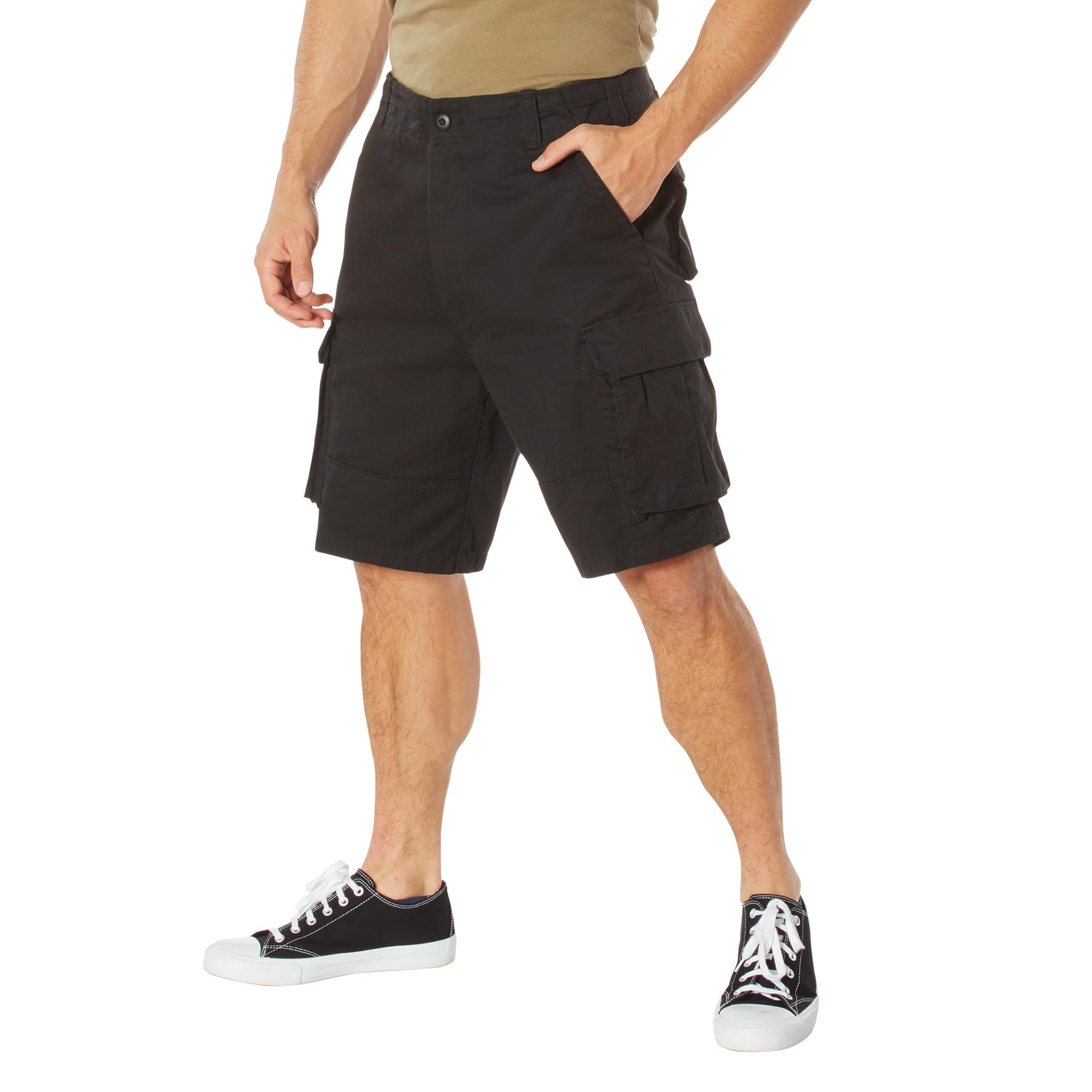 Vintage Paratrooper Cargo Shorts – Rugged Tactical Outdoor Hiking Camping Casual