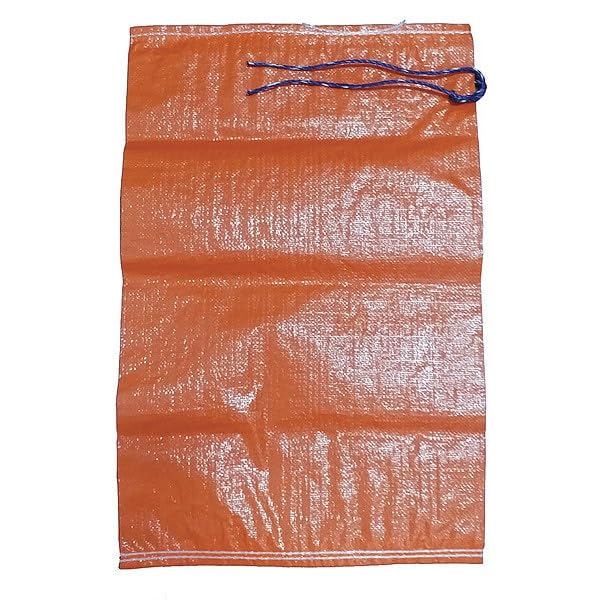 Sand Bag, Orange, 27 in. L, 18 in W, PK100