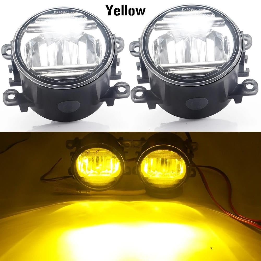 Amazon | LED フォグランプ 2 × 30 ワット LED フォグライトアセンブリ 