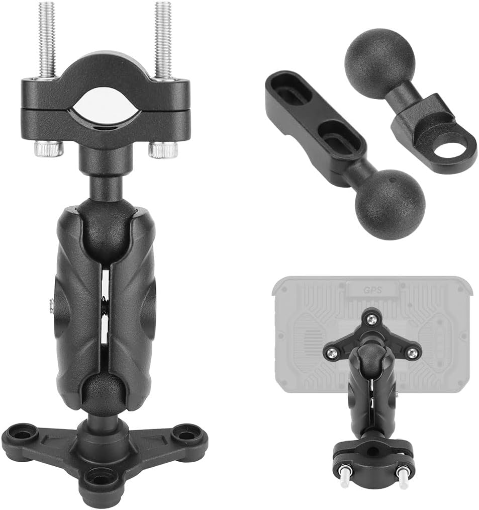 3-in-1 Handlebar, Mirror, and Oil Bottle Mount for MT01 Series Motorcycle Carplay, TTXSCAM-B03
