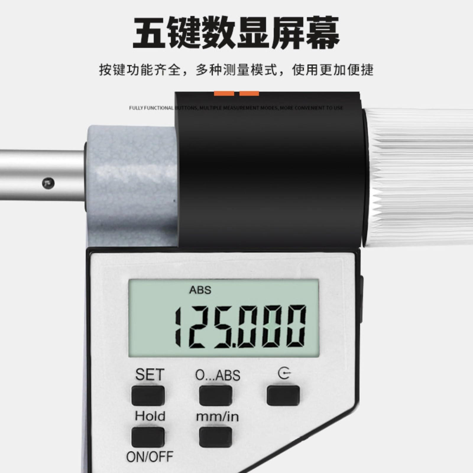 Micrometro per filetti digitale, F0100, Punte intercambiabili(Interchangeable Tip F0100)
