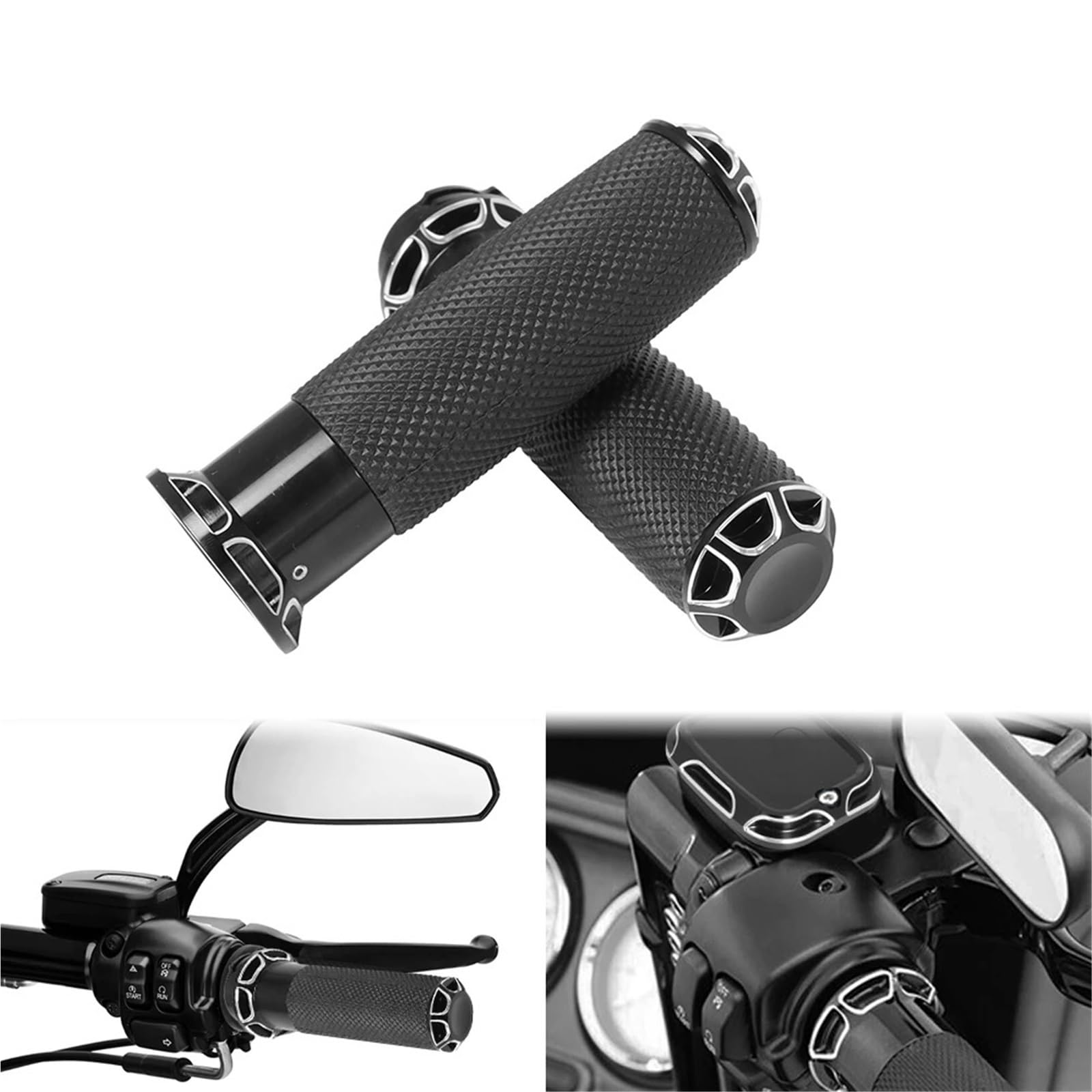 Uchwyty motocyklowe Uchwyty rowerowe Uchwyty motocyklowe 1"25mm pasujące do motocykli Harley Sportster Touring Dyna Softail Custom Road King Street Glide