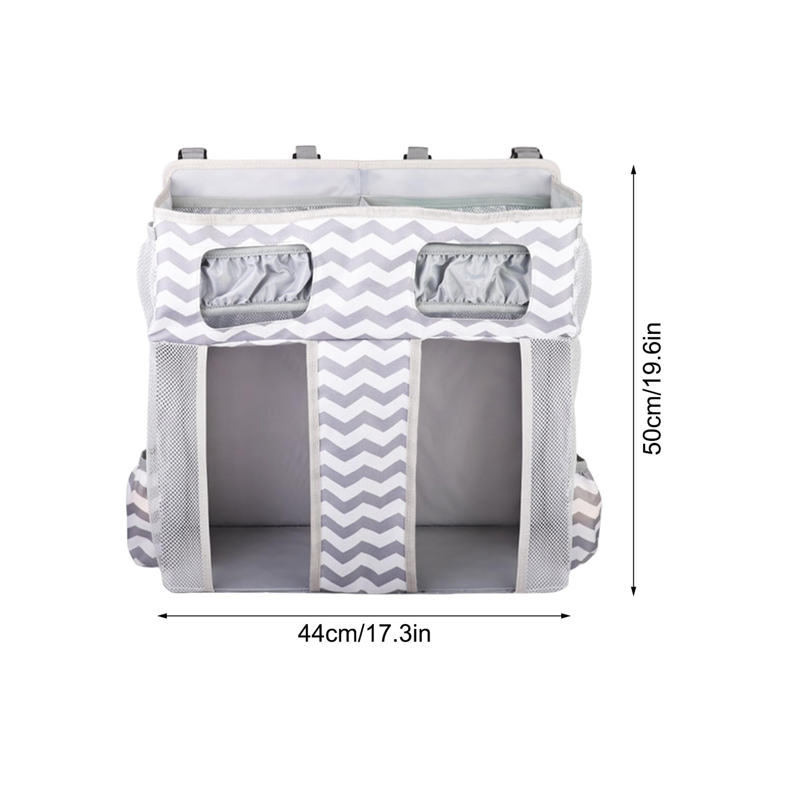Genérico Bett-Organizer, stapelbare Taschen, mehrere Fächer