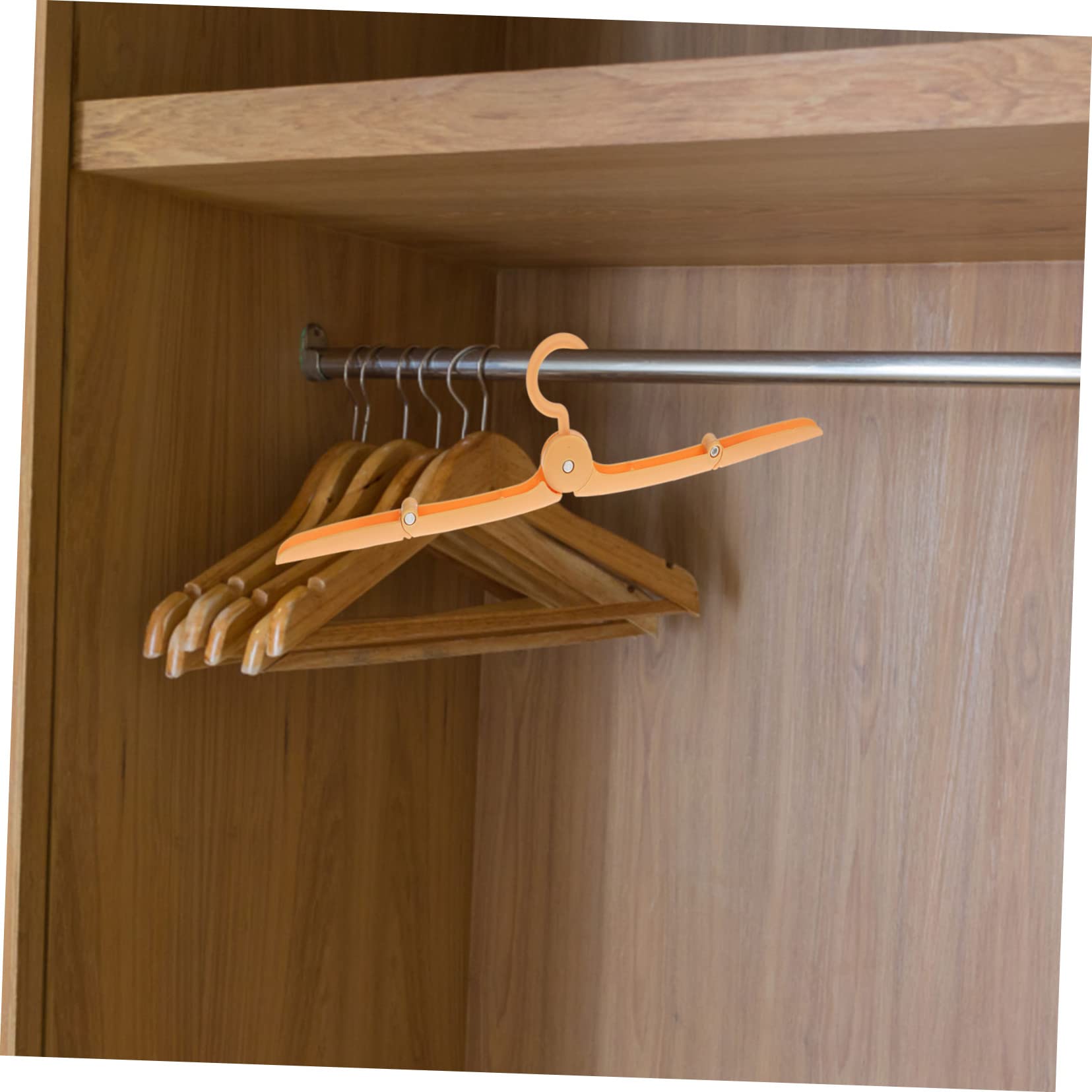 Ciieeo 9pezzi Appendini Pieghevoli Multi-funzionali Per Asciugatura Vestiti e Calze Accessori Da Viaggio Portatili e Compatti Per Adulti