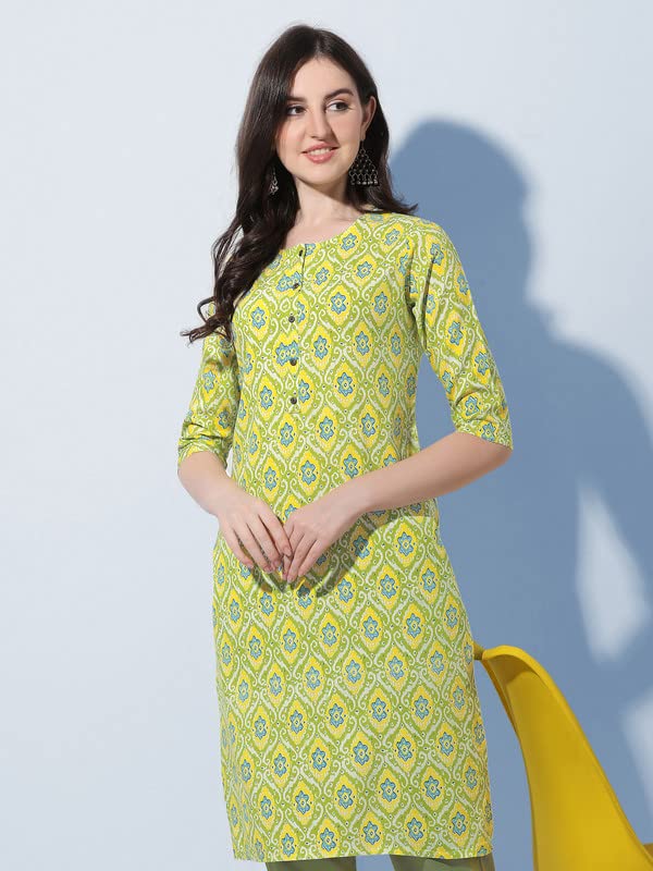 Image of MIRCHI FASHION Women's Straight Fit Paisley Printed And Embellished Kurta Set with Dupatta and Trouser