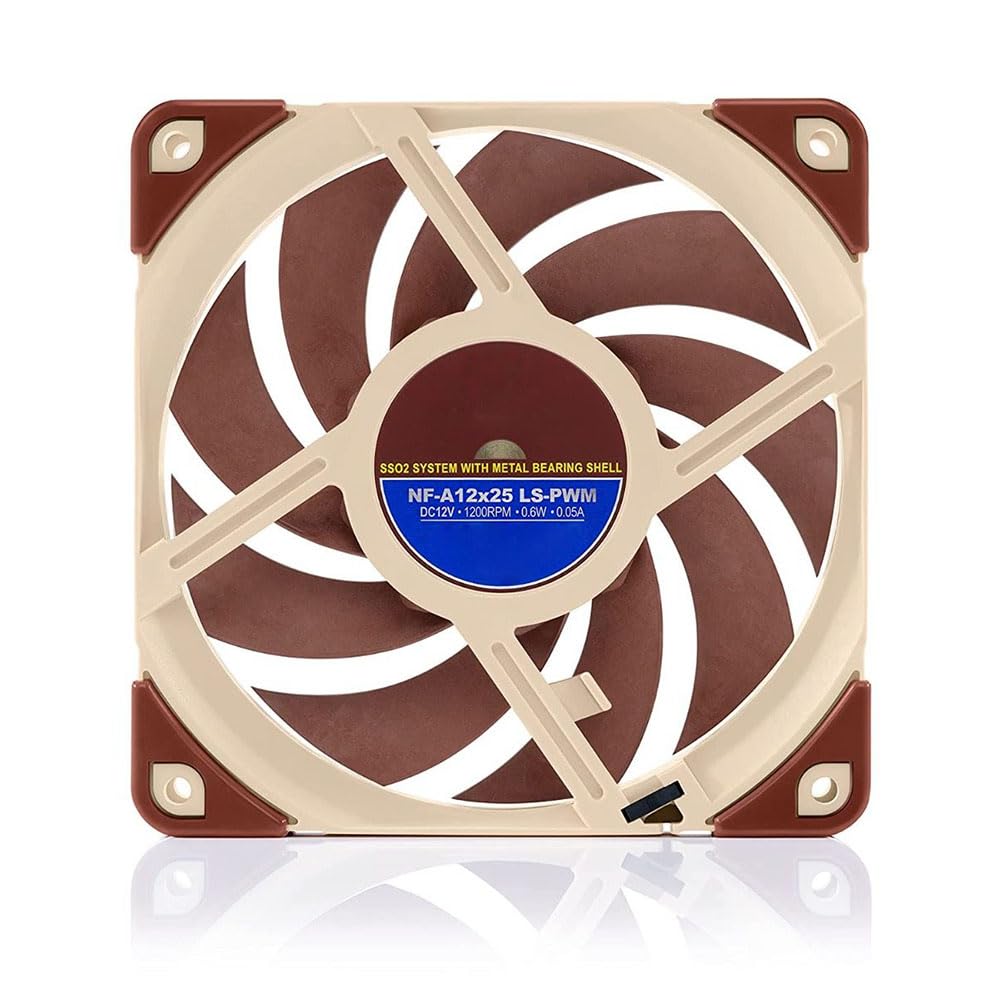 Wentylator chłodzący do dla Noctua NF-A12X25 LS-PWM DC12V 0,05A 0,6W 120 * 120 * 25mm 4Pin Nowy