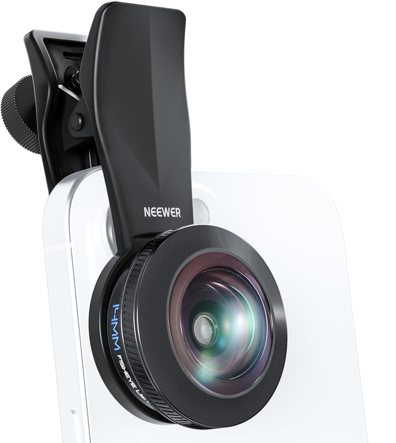 Amazon | NEEWER 170° 14mm VR魚眼レンズ 17mmネジレンズクリップ付き
