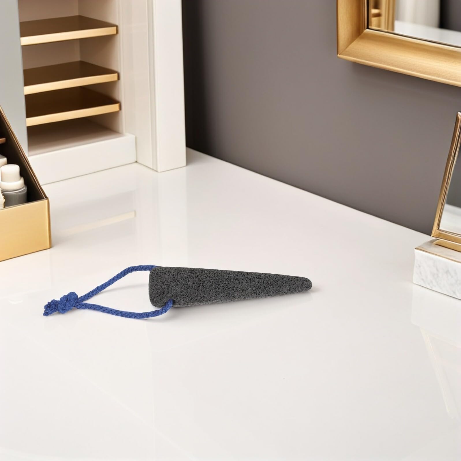 10 Unidades Piedra Pómez Volcánica para Pies y Palmas, Diseño Portátil y Reutilizable, Herramienta Exfoliante para Pedicura y Cuidado en Casa