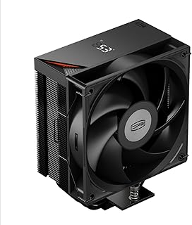 Dissipatore CPU CPS RT500 Digital BK con display digitale, TDP 245W, 5 tubi di calore da 6 mm con ventole FDB da 120 mm, d…