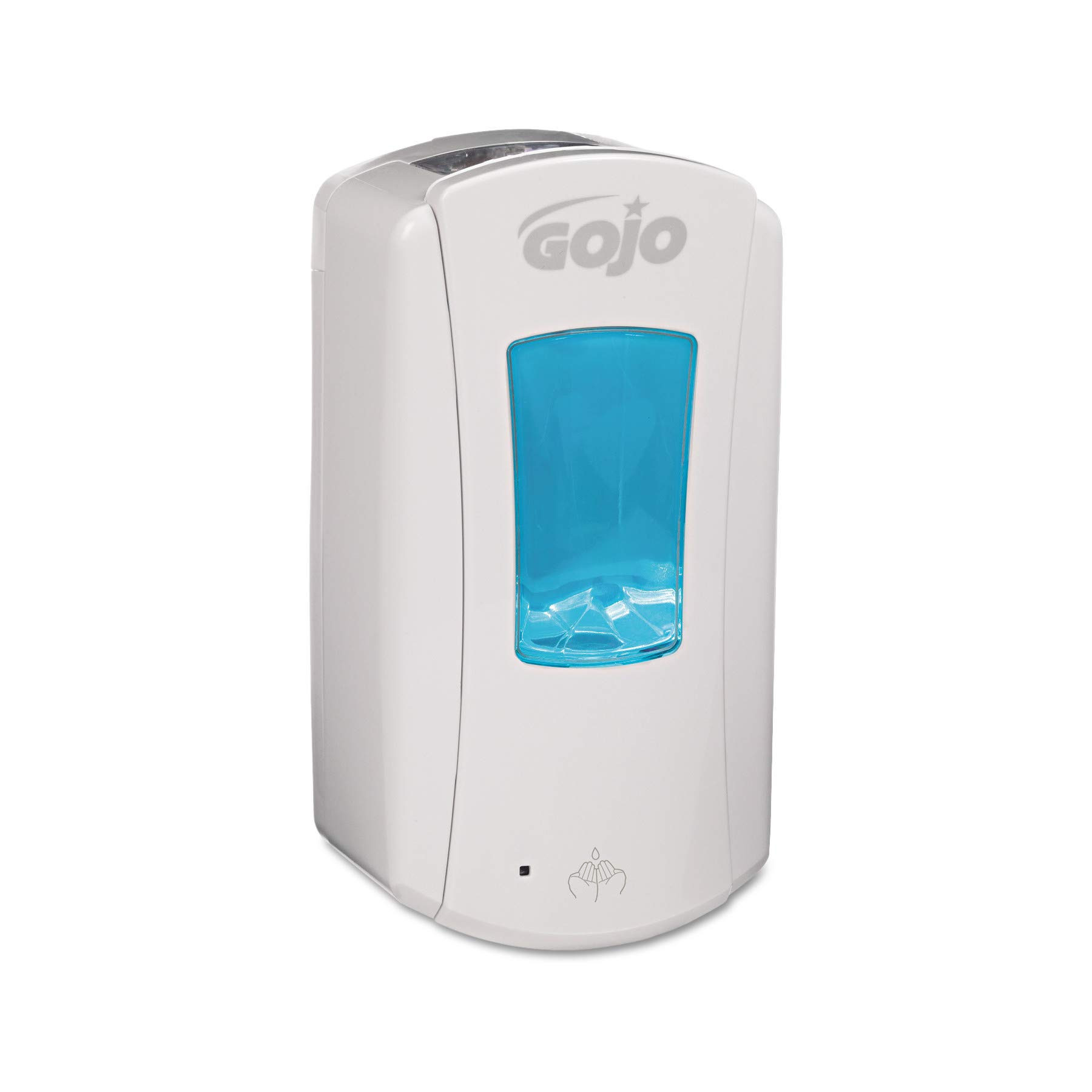 GOJO 198004 LTX-12 Touch-Free Dispenser, 1200mL, 5 1/4 x 3 1/3 x 10 1/2, White