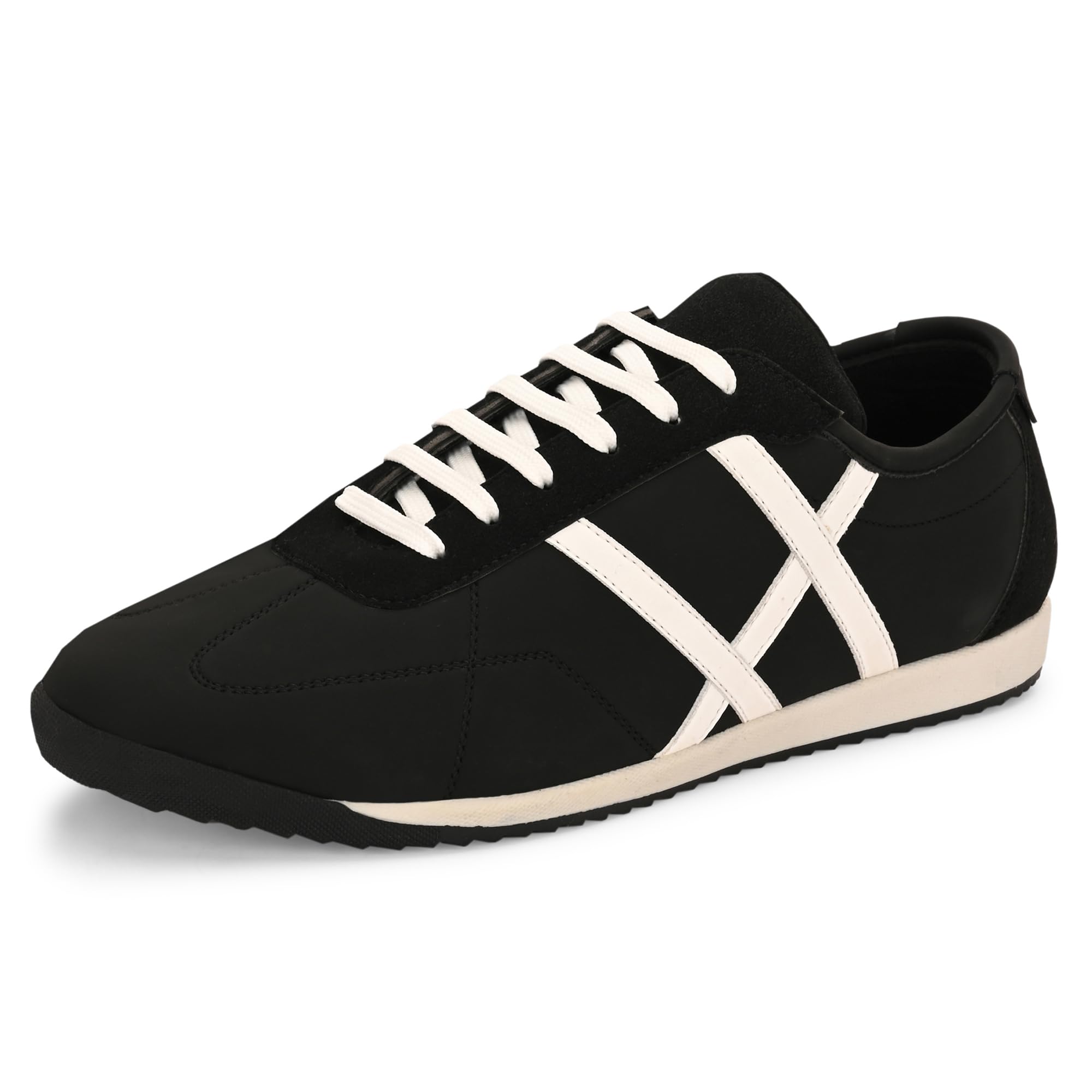CruiserMens Sneakers | Casual Shoes | Experience Comfort & Style with Soft Cushioned Insole | Trendy Lace-Up Design Sneaker (2579)