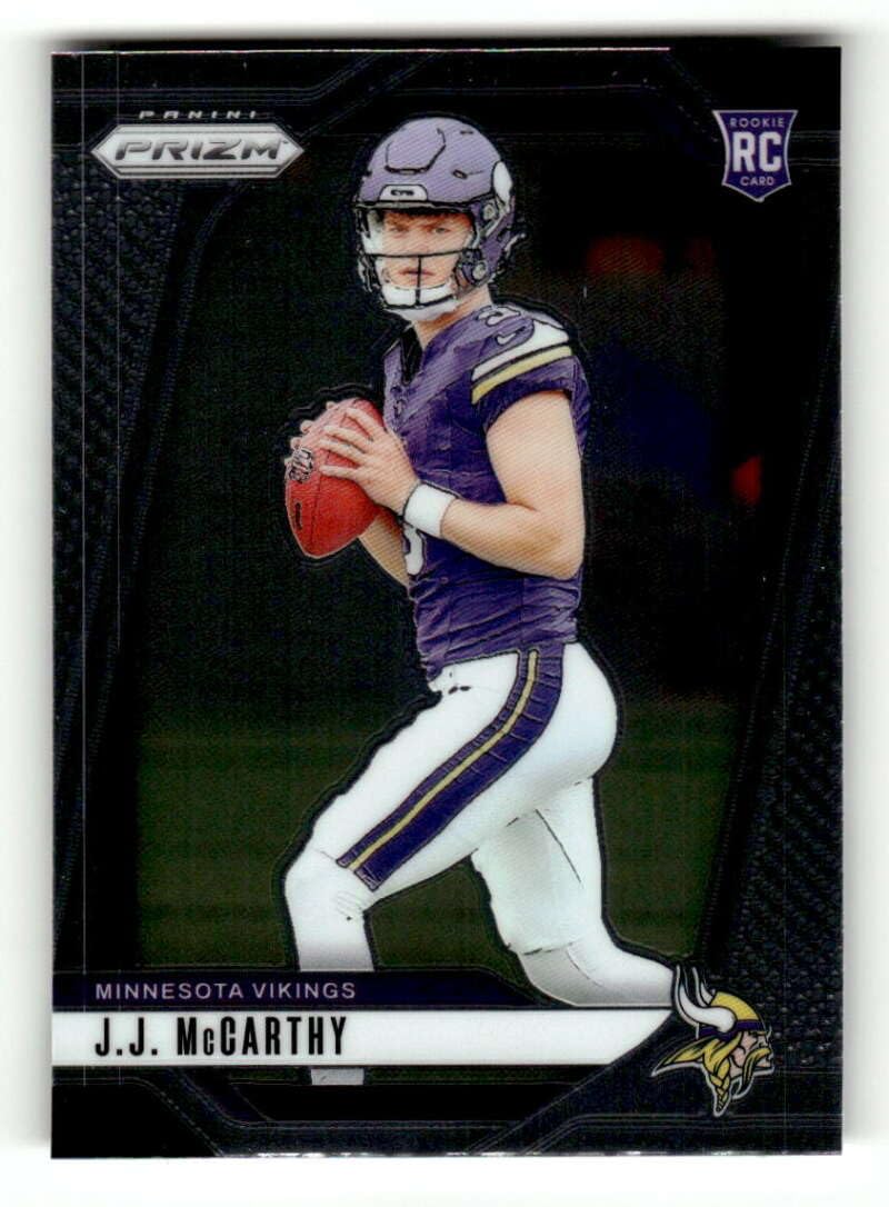 Amazon.com: 2024 Panini Prizm #400 J.J. McCarthy RC Rookie